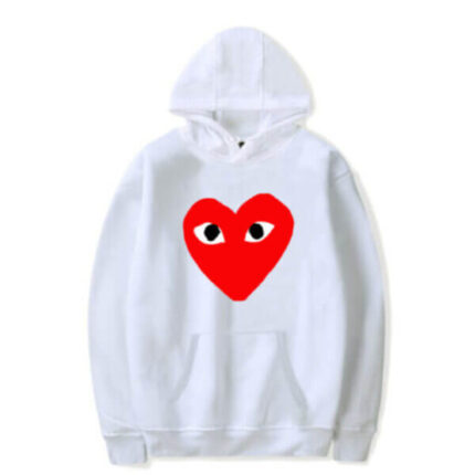 CDG BIG Red Heart Hoodie