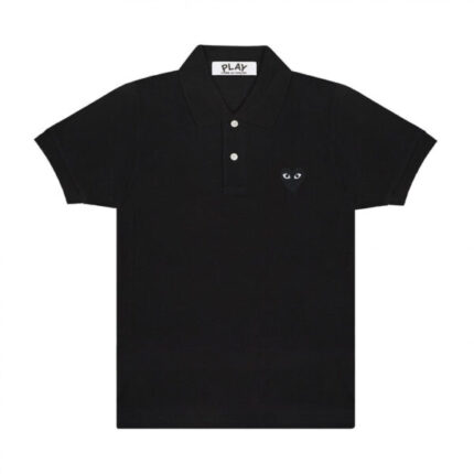 PLAY POLO BLACK EMBLEM BLACK